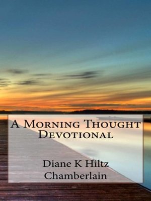 cover image of A Morning Thought Devotional
